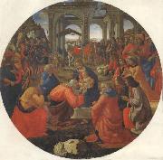 Domenico Ghirlandaio The Adoration of the Magi china oil painting reproduction